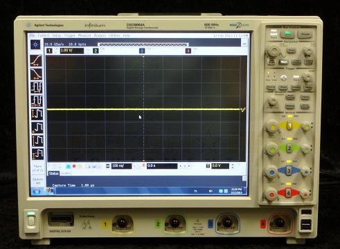 Agilent/HP DSO9064A Oscilloscope: 600 MHz, 4 Analog Channels